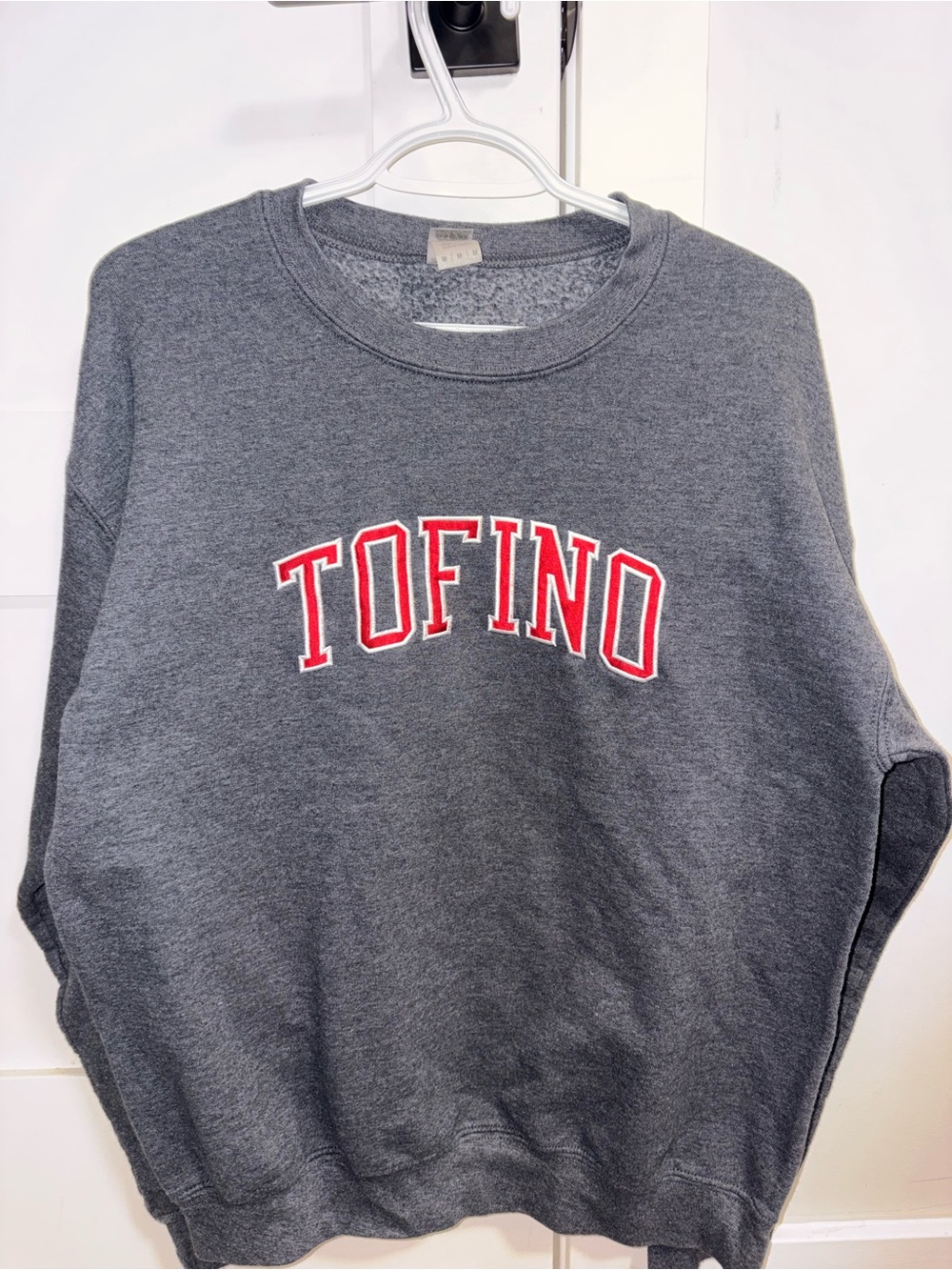 Gray Tofino Crewneck Sweatshirt -Casual Sweater